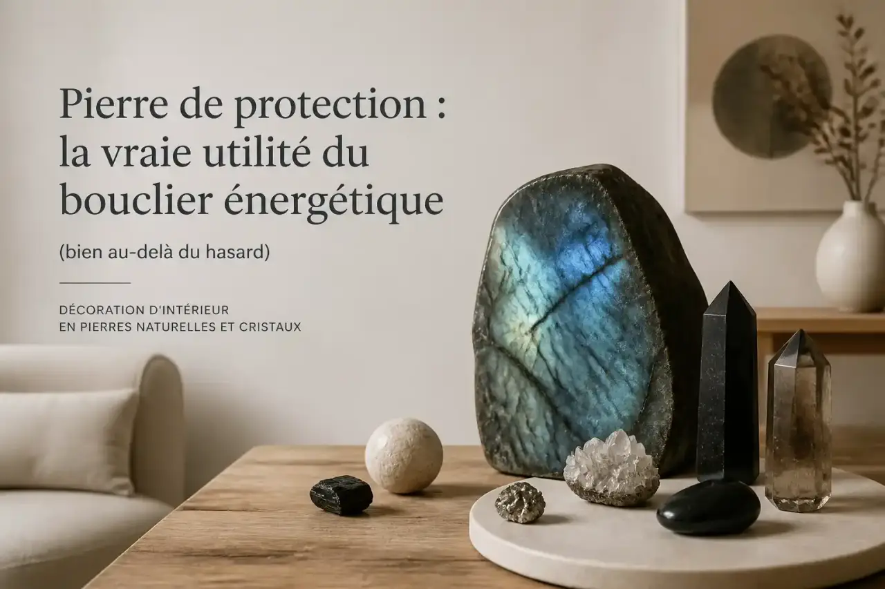 Pierre de protection : la vraie utilité du bouclier énergétique (bien au-delà du hasard)